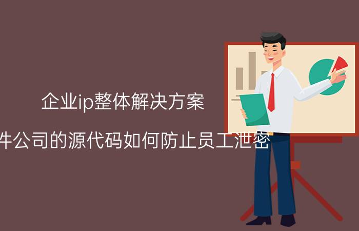 企业ip整体解决方案 软件公司的源代码如何防止员工泄密？